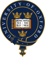 Oxford University circular logo – legacy of learning